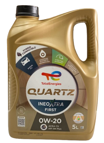 Total Quartz Ineo Xtra First 0W-20 5L 