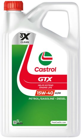 Castrol GTX 15W-40 A3/B3 5L