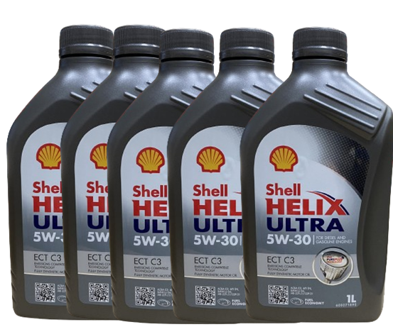 Shell Helix ultra ECT C3  ( 5 x 1 liter voordeelpak)