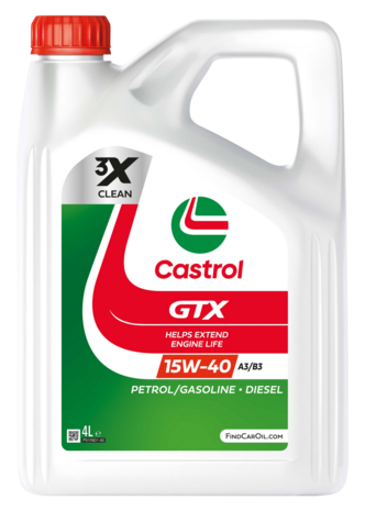 Castrol GTX 15W-40 A3/B3 4L