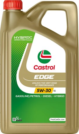 Castrol Edge 5W-30 Longlife Titanium 5+1 liter voordeelpak