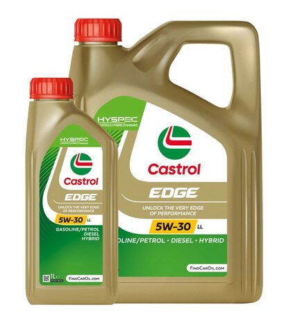 Castrol Edge 5W-30 LL Titanium 4L+1L voordeelpak