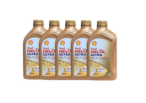 Shell Helix Ultra ECT C3SP 0W-30  (BMW Longlife-19 FE  MB 229.52) 5x1L voordeelpak