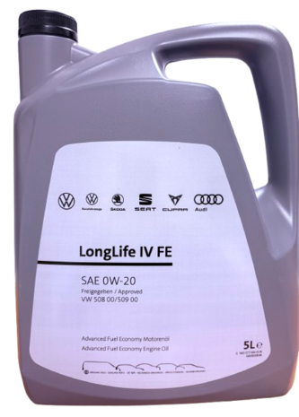 Volkswagen (VAG) Origineel Longlife IV FE 0W-20 5L 