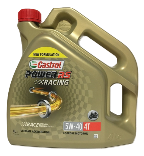 Castrol Power Rs Racing 4t 5w 40 4l Motoroliënnl A Merk Motorolie