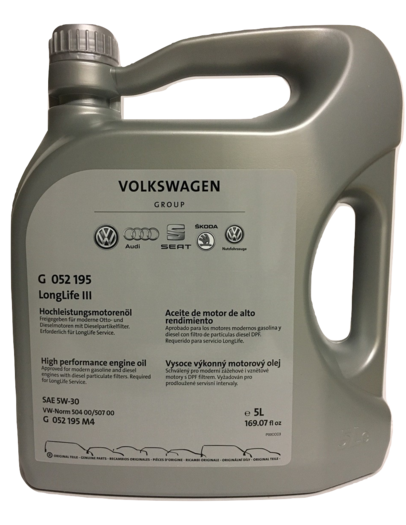 Longlife 3 5w30 volkswagen